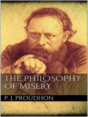 cover image of The Philosophy of Misery
